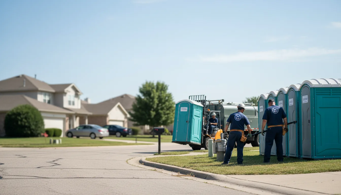 Porta Potty Rental in Taylor Springs, IL near me
